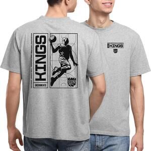 Junk Food Nba - Hang Time -  Adult Short Sleeve Fan Tee For 2 Sided